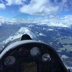 Verortung via Georeferenzierung der Kamera: Aufgenommen in der Nähe von Stainach, Österreich in 3400 Meter